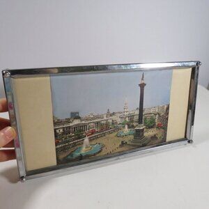 Unique Zimco Metal Frame PICTURE FRAME made in England Patent #733633